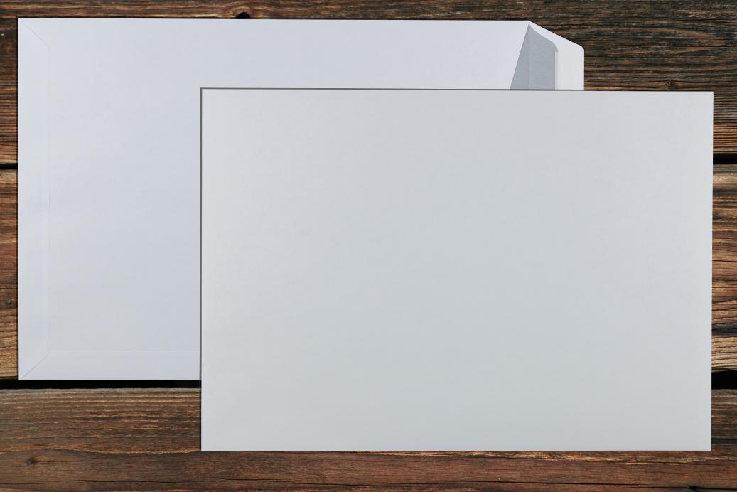 Versandtaschen C4 229x324 mm Haftklebend Weiß 120 g/qm